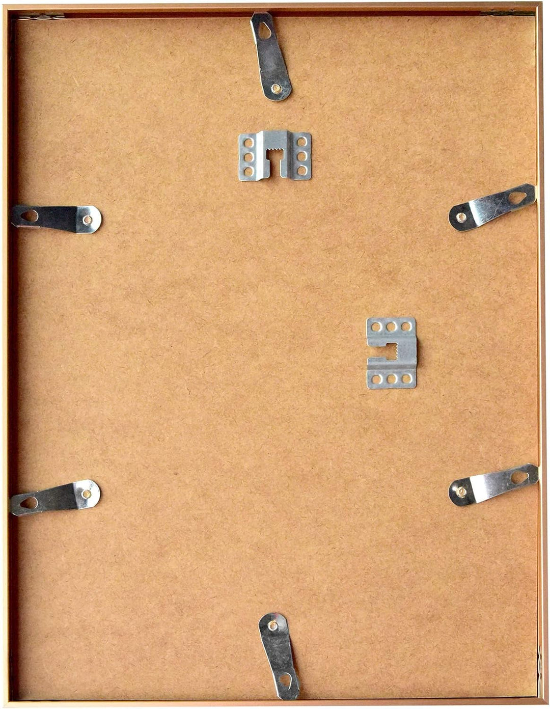 accent by nielsen Bilderrahmen, 24 x 30 cm, Aluminium, Schwarz matt, Rahmen zum Aufhängen im Hoch- &