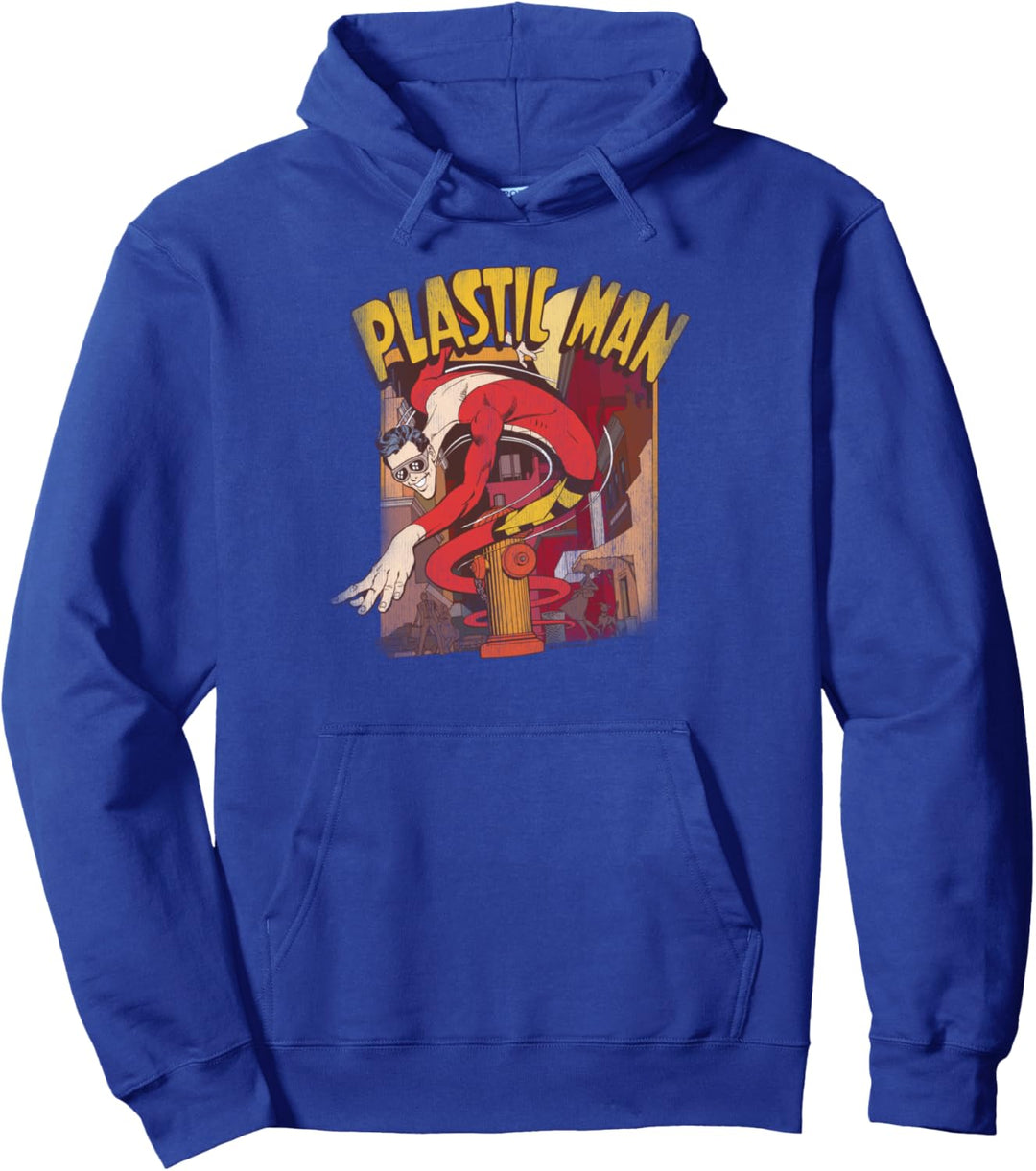Justice League Plastic Man Street Pullover Hoodie