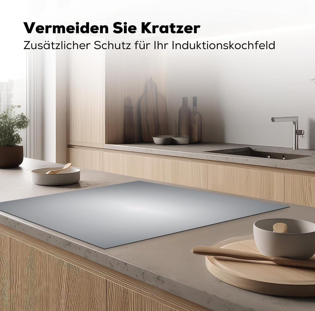 KitchenYeah© Herdabdeckplatte Einteilig Küche Ceranfeld Abdeckplatte | 78x78 cm - Cerankochfeld Abde