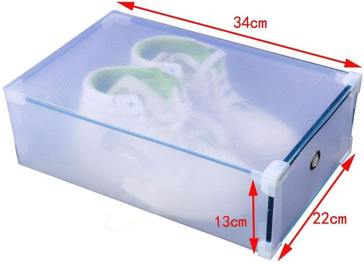 Loywe Schuhaufbewahrung Stiefelbox Schuhbox Schuhkasten Schuhkarton Stapelbox Aufbewahrungsbox, stap
