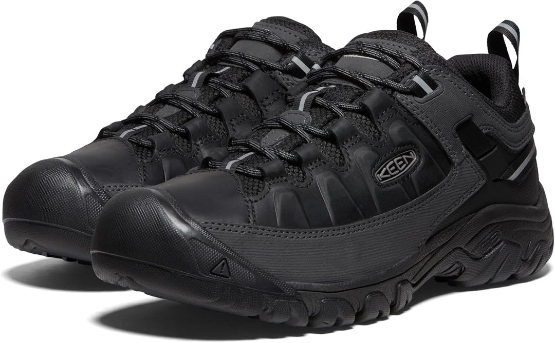 KEEN Herren Targhee 3 Waterproof Wanderschuh 40.5 EU Triple Black, 40.5 EU Triple Black