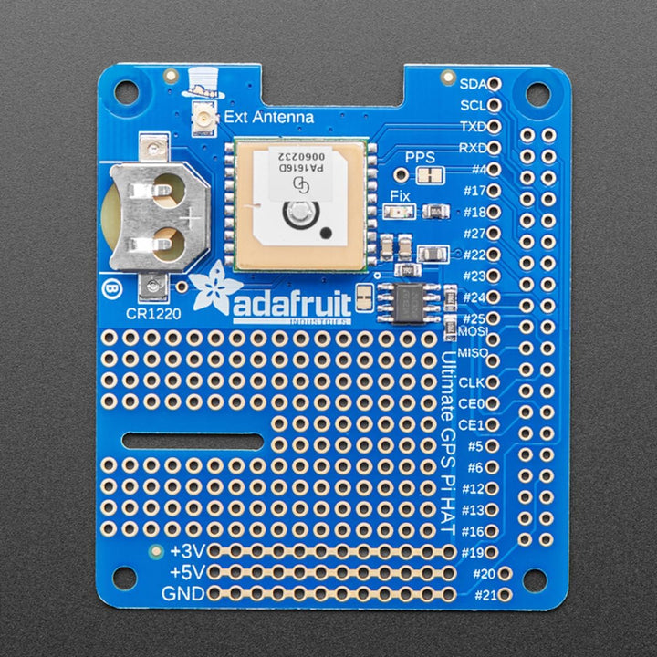 Adafruit Ultimate GPS HAT for Raspberry Pi [ADA2324]