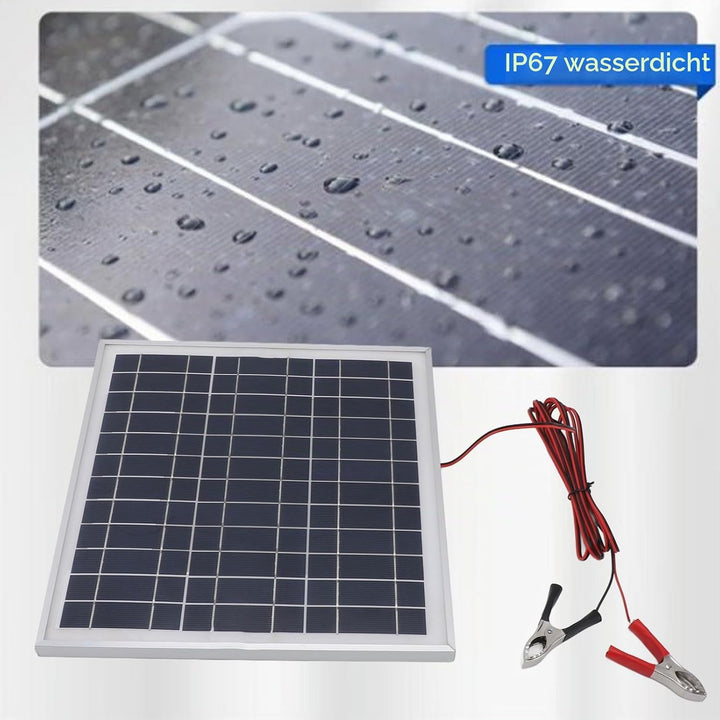 50W 18V Tragbares Solar Panel, Effizienz Mono Kristallines Silizium-Solar Panel mit 9,8 Ft Kabel, fü