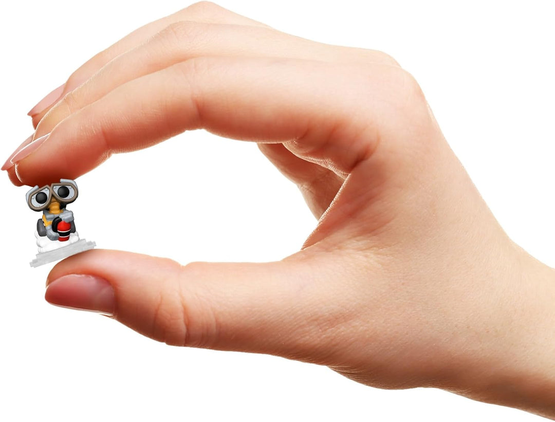 Funko Bitty Pop! Pixar - Wall-E 4PK - Wall-E, EVE, MO und eine Überraschungs-Mini-Figur - 0.9 Inch