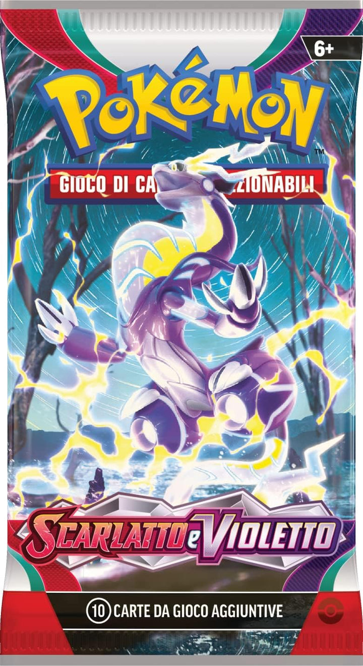 Pokémon 184-61322 TCG, 36 Booster-Packs, Scarlatto und Violett, italienische Ausgabe