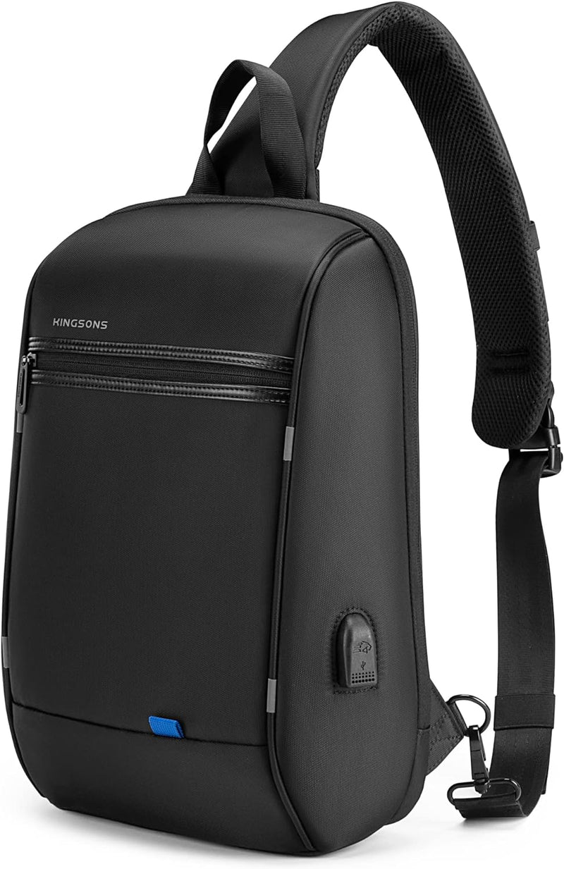 Laptop-Rucksack, schmal, diebstahlsicher, einzelne Schulter, 33 cm (13 Zoll) Laptop-Rucksack, wasser