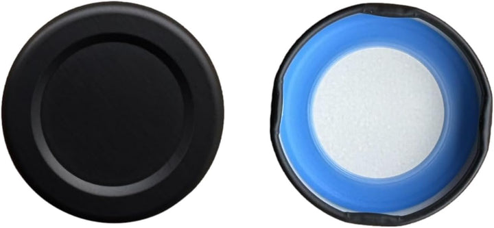 gouveo 48er Set Einmachgläser 40 ml Mini mit Schraub-Deckel schwarz - Mini Vorratsgläser mit Drehver