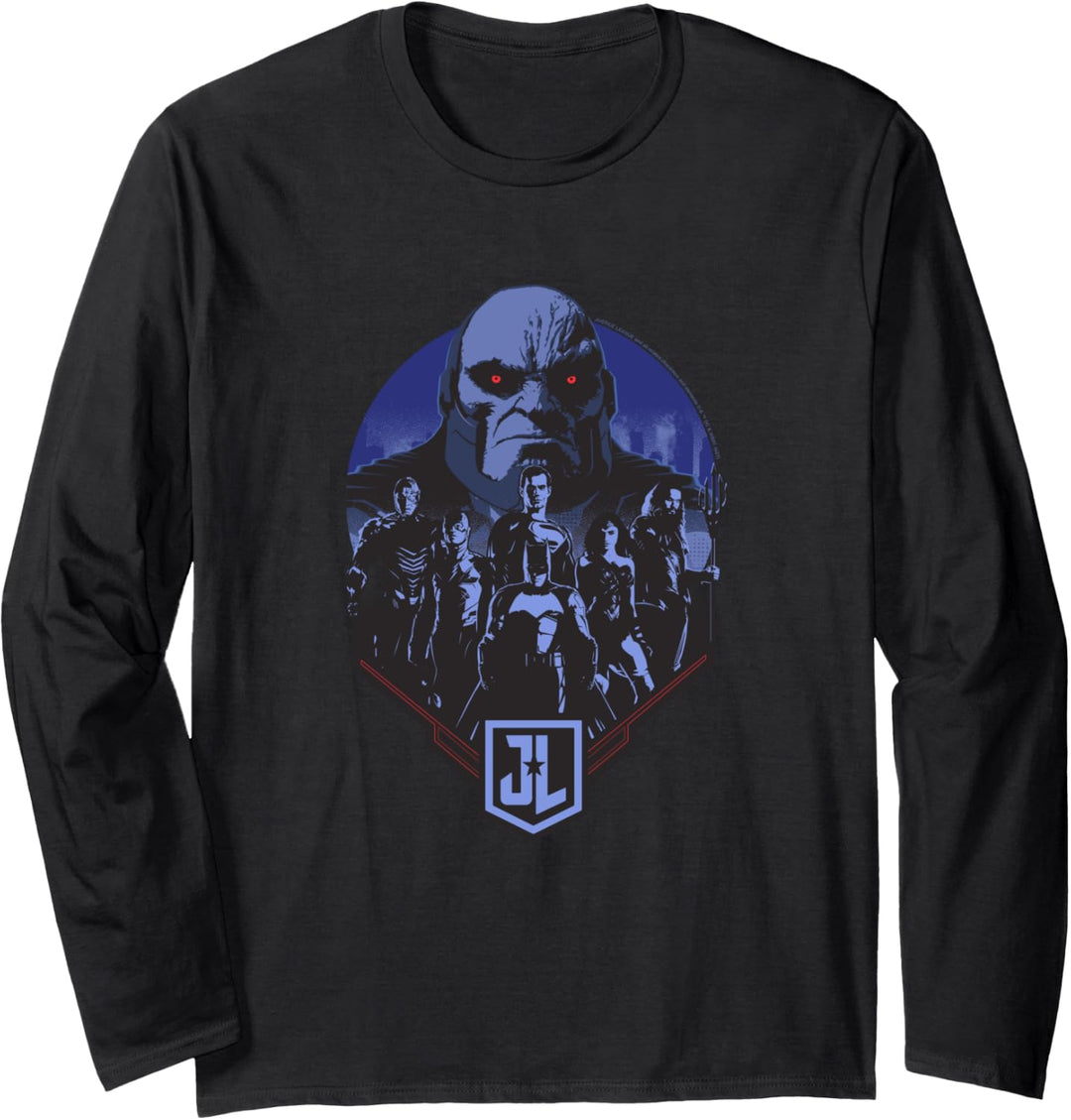 Zack Snyder's Justice League Darkseid and Justice League Langarmshirt