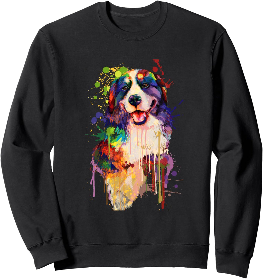 Berner Sennenhund für eine Berner Sennenhund Mama Sweatshirt