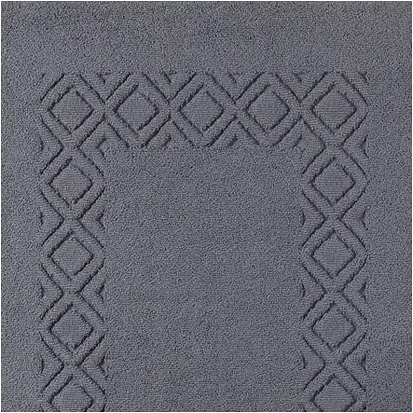 Egeria DENVER stone Badevorleger Badteppich 60x110cm Stone 60x110 cm, Stone 60x110 cm