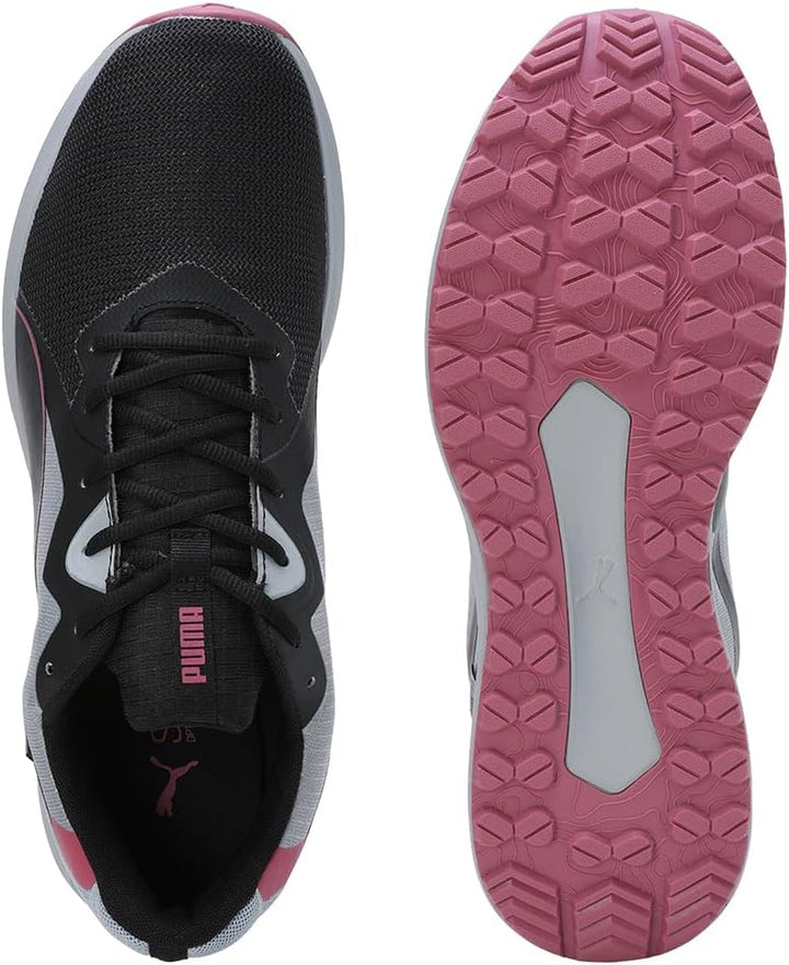 PUMA Jungen Twitch Runner Ptxfussballschuhe 37.5 EU Grau, 37.5 EU Grau