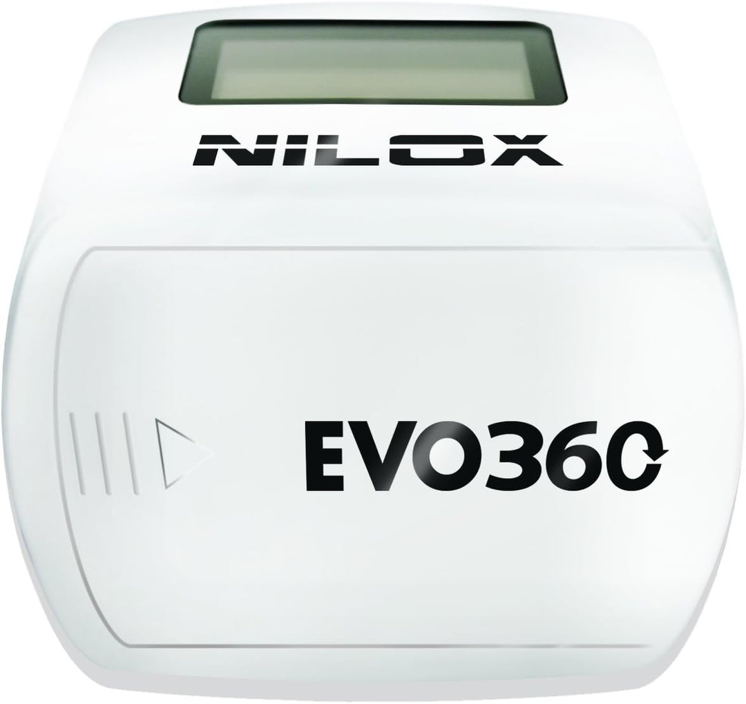 Nilox Action-Kamera Evo 360 Videokamera Full-HD, 1.920 x 1.440 P, 30 fps, 8 MP, Silber