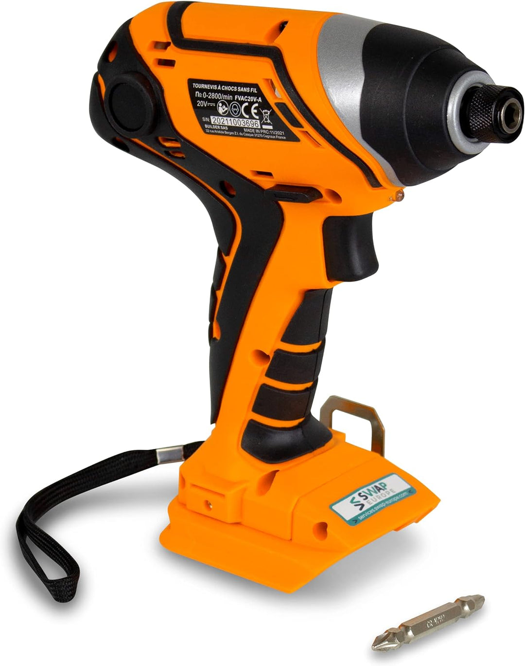 FEIDER, FVAC20V-A, Drahtloser Stossschraubendreher, effizient und einfach zu bedienen, effizient und