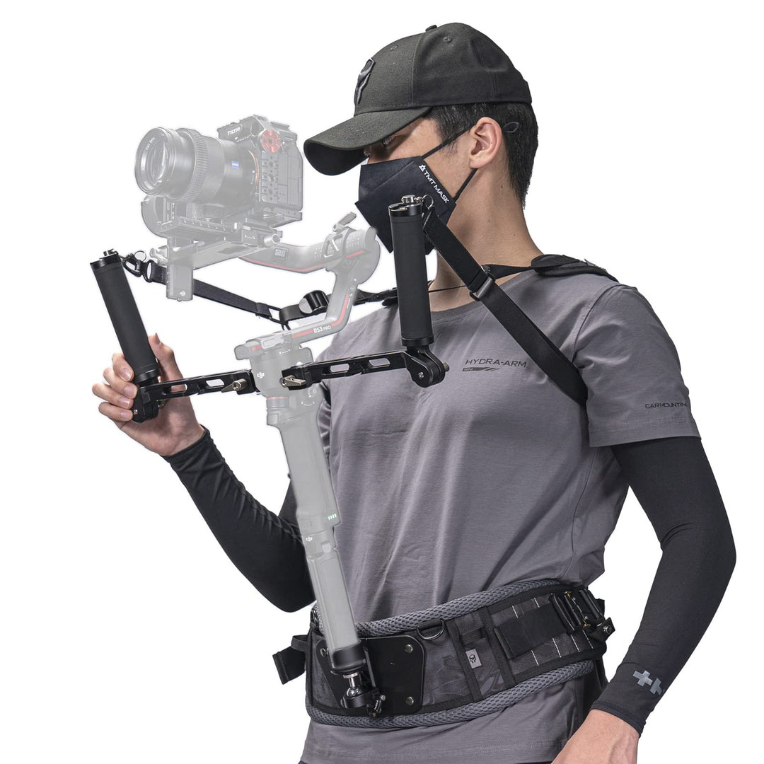 Tilta Dual Handle Gimbal Support Leichtes Gimbal-Stützsystem mit Zwei Griffen,kompatibel mit DJI RS