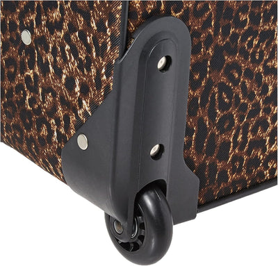 Rockland Fashion Softside Gepäck-Set, aufrecht stehend, Leopard, Einheitsgrösse, Fashion Softside Ge