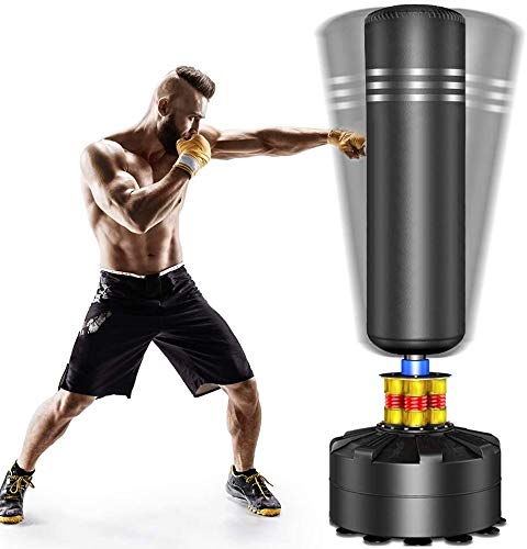 YOLEO Boxsack Standboxsäcke Trainingsgeräte Erwachsene Freistehender Standboxsack Boxing Trainer Hea