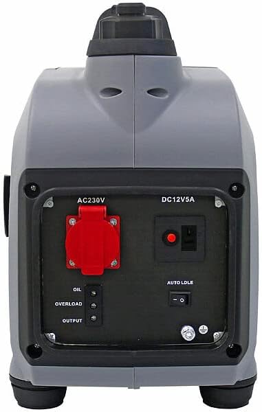 reVolt Stromerzeuger: Tragbarer Benzin-Inverter-Generator, 1.000 W, 230 V, 12 V, 2,6 l