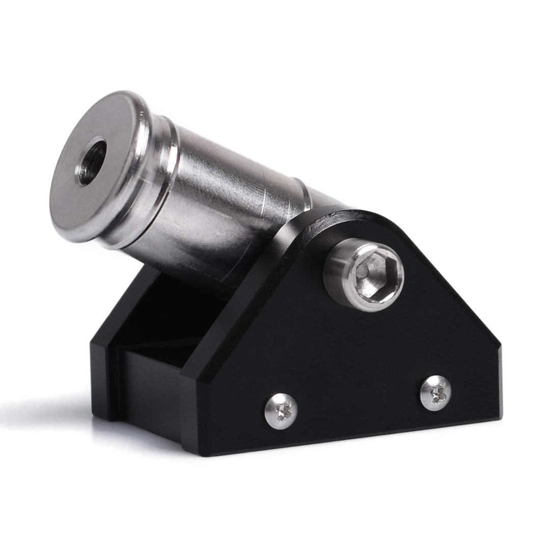 EASYANT Mini Schreibtisch Metallkanone, aus Edelstahl, CNC-gefertigtes Mini-Kanonenmodell Schwarz, S