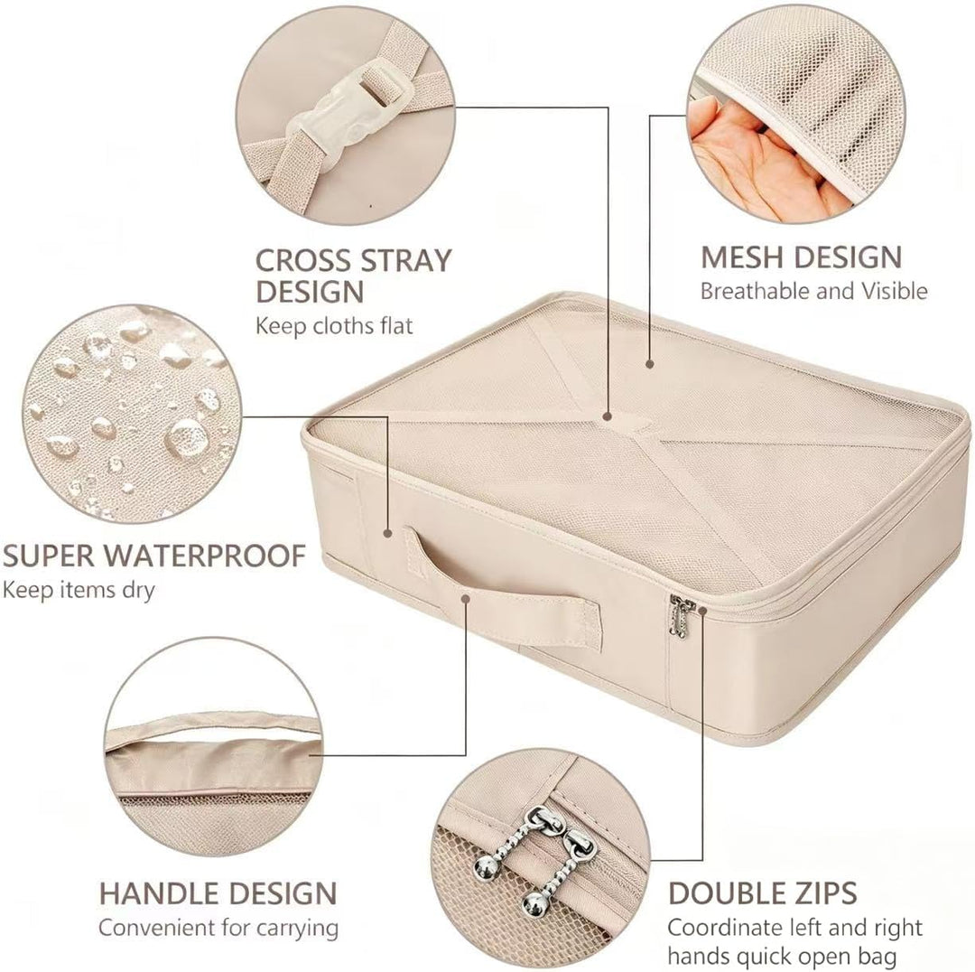 Koffer Organizer Reise Kleidertaschen 8 Sets/7 Farben Travel Gep?ck Organisatoren enthalten wasserdi