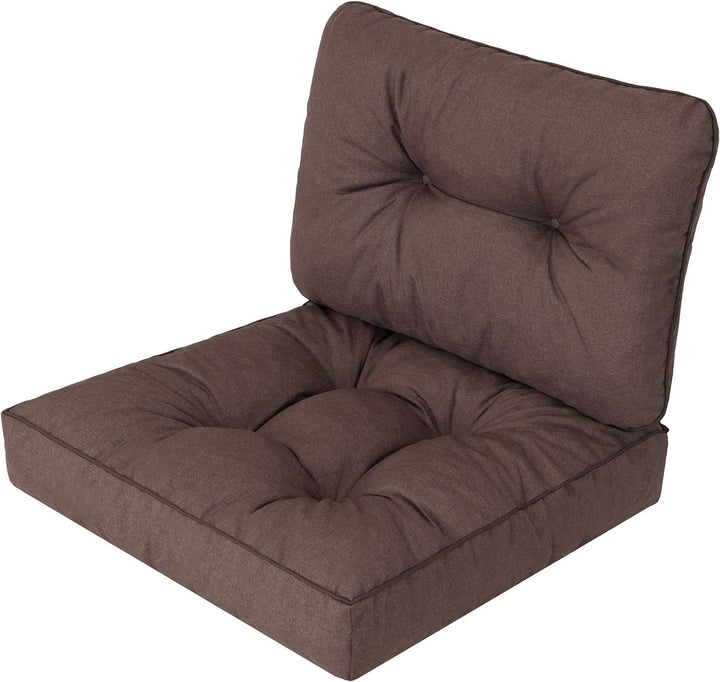 PillowPrim Gartenkissen auf gartenmöbel Rattan Gartenpolster Polsterauflagen Deko Kissen Auflage Pol