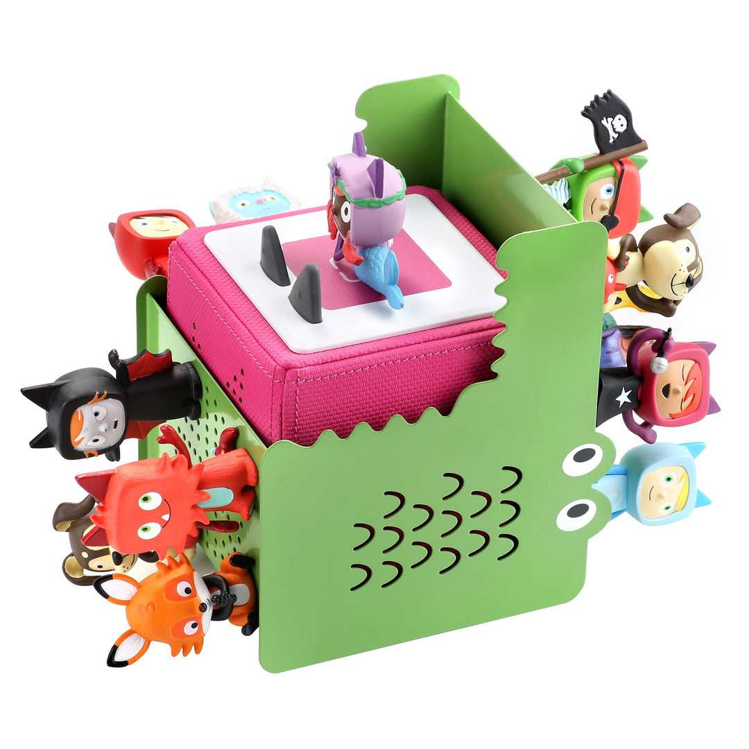 Krokodilform Tonie Regal vollständig magnetisches Toniebox Regal für mehr als 30-35 Figuren + Box To