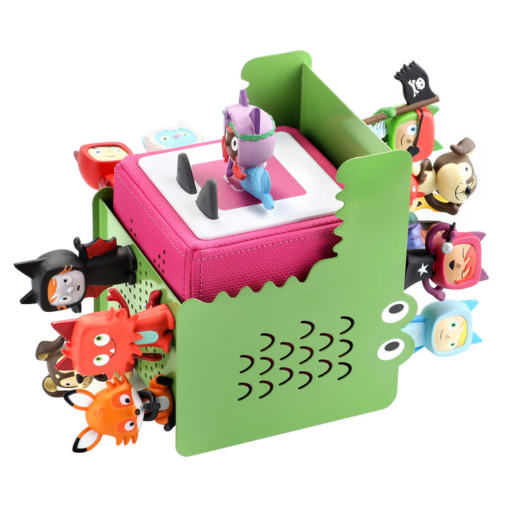 Krokodilform Tonie Regal vollständig magnetisches Toniebox Regal für mehr als 30-35 Figuren + Box To