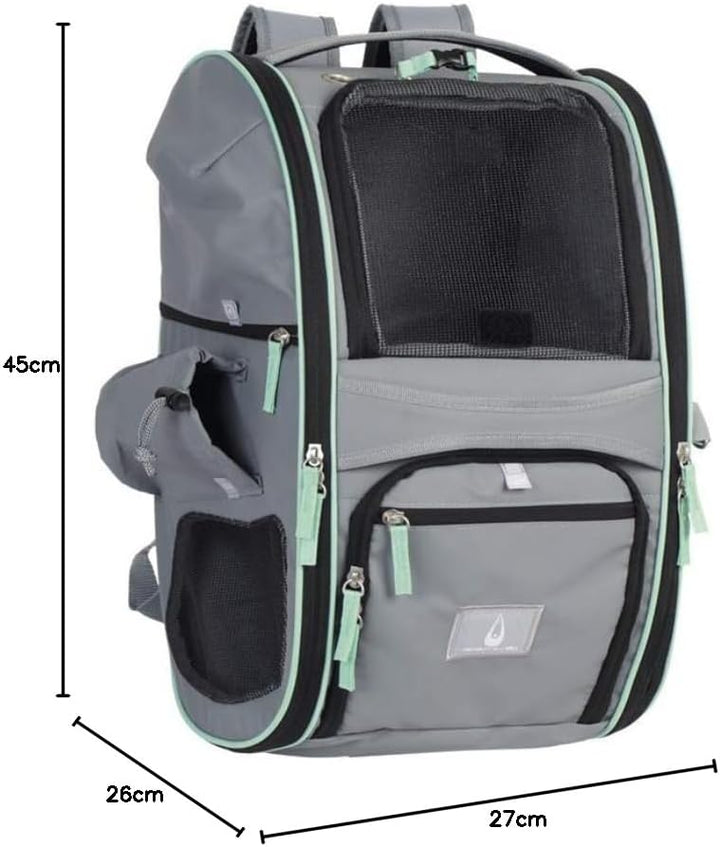 Nobby Multifunktions-Rucksack Nomad grau 45 x 26 x 27 cm