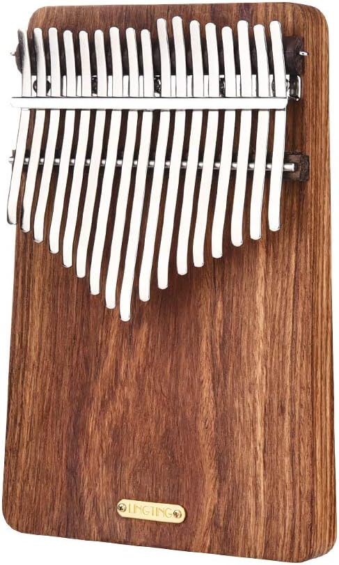 LingTing Kalimba LT-K17P 17 Tasten Kalimba Mbira Daumenklavier, Geschenk für Kinder und Erwachsene,