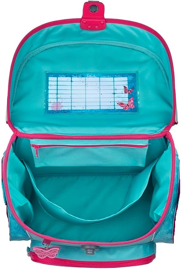 Familando Mädchen Schulranzen 1. Klasse · Scooli Campus Fit Schultasche · ergonomisch & leicht · Kin