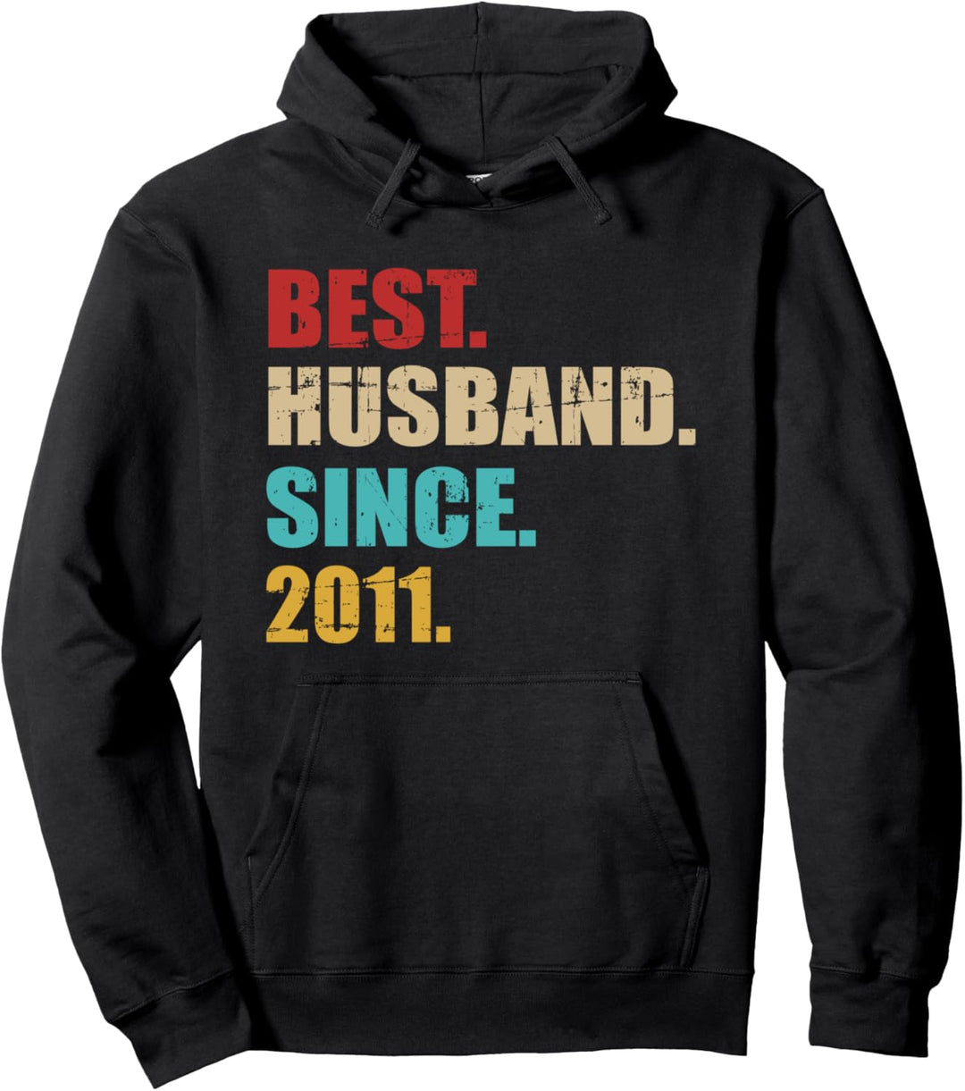 Bester Ehemann seit 2011 11. Hochzeitstag Pullover Hoodie