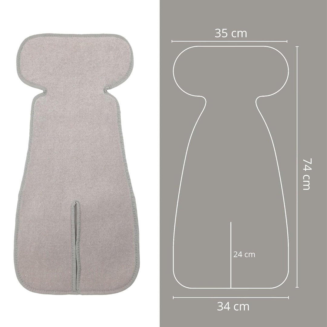 baby idea Universal-Kinderwagenbezug Sommer AIR MESH 3D mit atmungsaktivem, erfrischendem und antiba