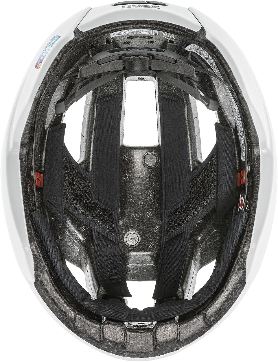 UVEX Rise Helm weiss 52-56 cm, 52-56 cm