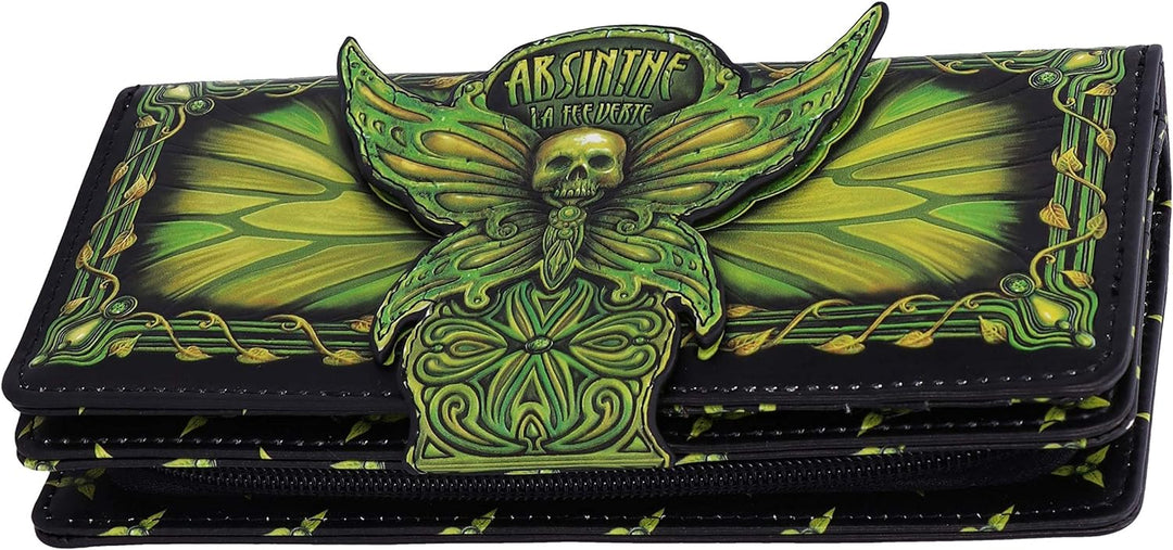 Nemesis Now Absinthe La Verte Geldbörse mit grüner Fee, 18.5cm
