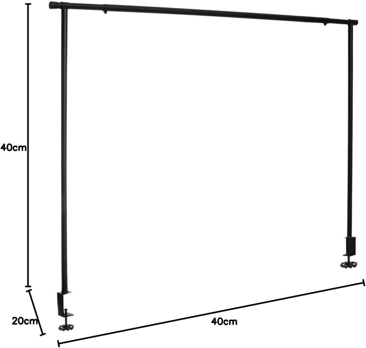 Dekorative Tischstange - Metall - schwarz - L200 cm - Schwarz - Atmosphera créateur d'intérieur cm S