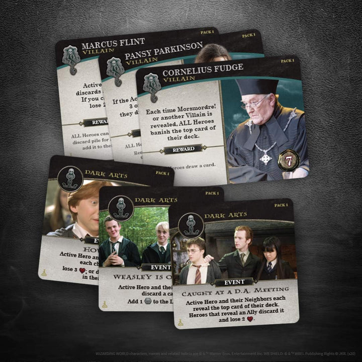 USAopoly - Harry Potter: Hogwarts Battle - The Charms and Potions Expansion - Board Game Hogwarts Sc