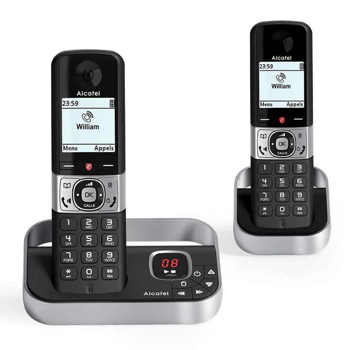 Alcatel Dect F890 Voice Duo BCK Scallblock, 3700601422863