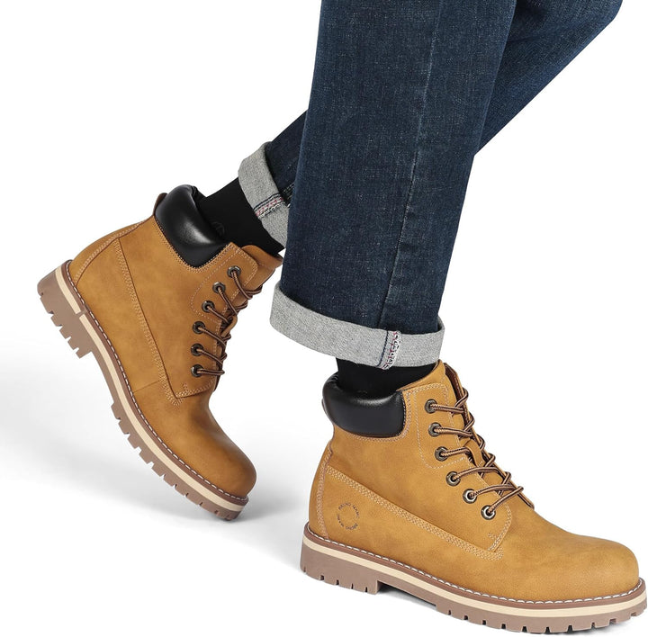 Bruno Marc Winterschuhe Herren Winterstiefel Jungs Warm Gefüttert Schneestiefeletten Kurzschaft Arbe