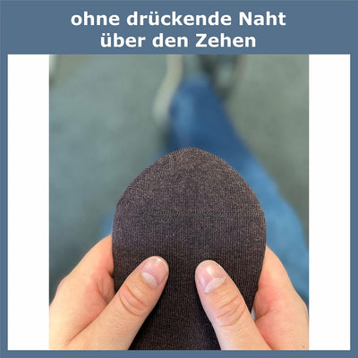 ca·wa·so Herren Socken aus 100% Baumwolle | Reine Baumwollsocken im 10er-Set | Freizeitsocken ohne N