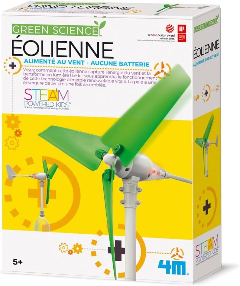 4M Bauen Sie Ihre eigene Windkraftanlage (französischsprachig)