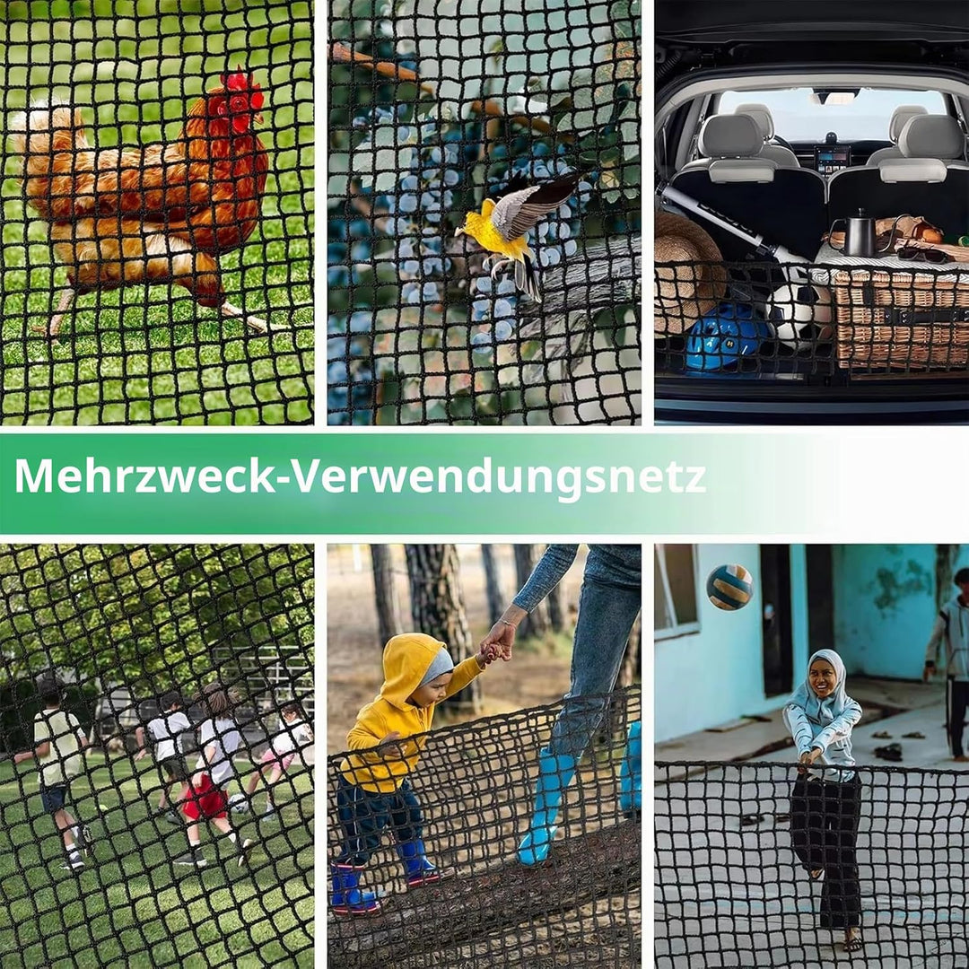NEWFUN Golfnetz, Golf-Netz aus schwarzem Polyester, tragbares Golfschläger-Netz für Golfschläger, Tr