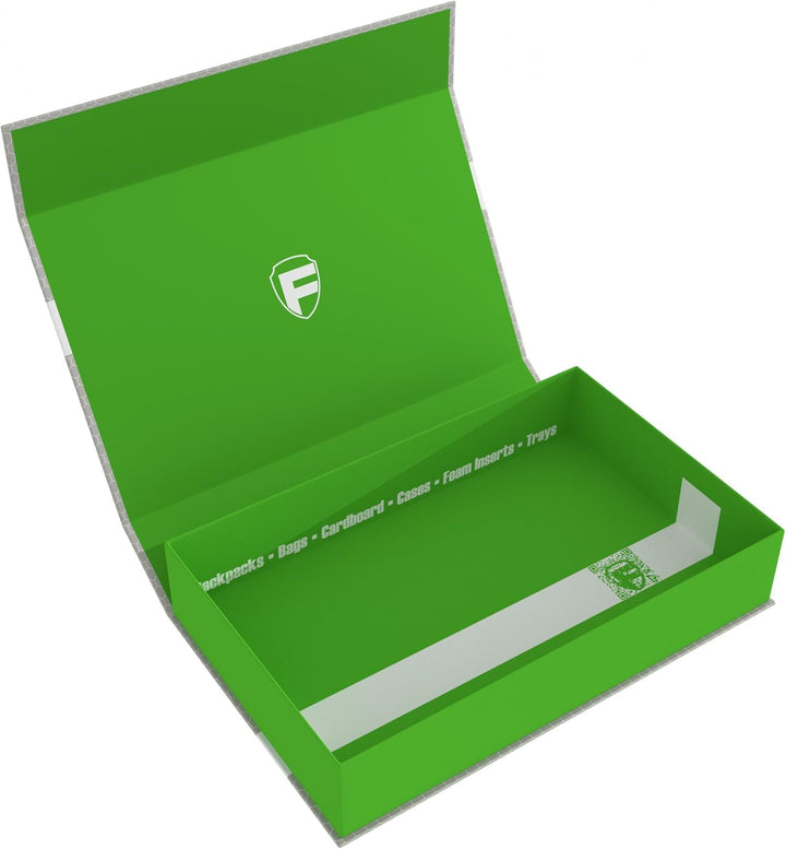Feldherr Magnetbox grün kompatibel mit 16 Blood Bowl Miniaturen - 2016 Version