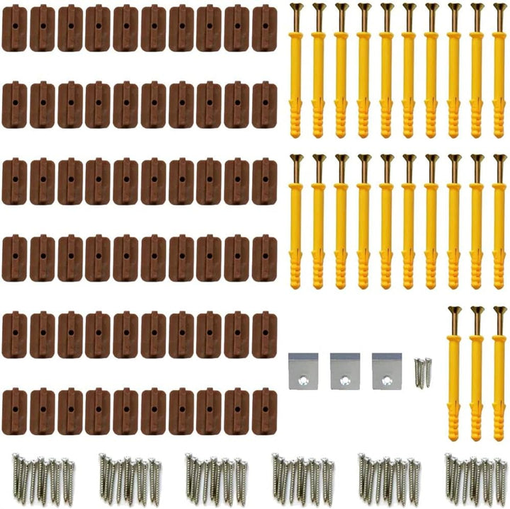 Festnight Terrassenplatten 400 x 15 cm 24er Spar Set für 15m² Anthrazit in Holzoptik für Garten Balk