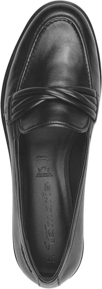 Tamaris Damen Slipper, Frauen Slip On,Comfort Lining,TOUCHit-Fussbett 41 EU Schwarz, 41 EU Schwarz