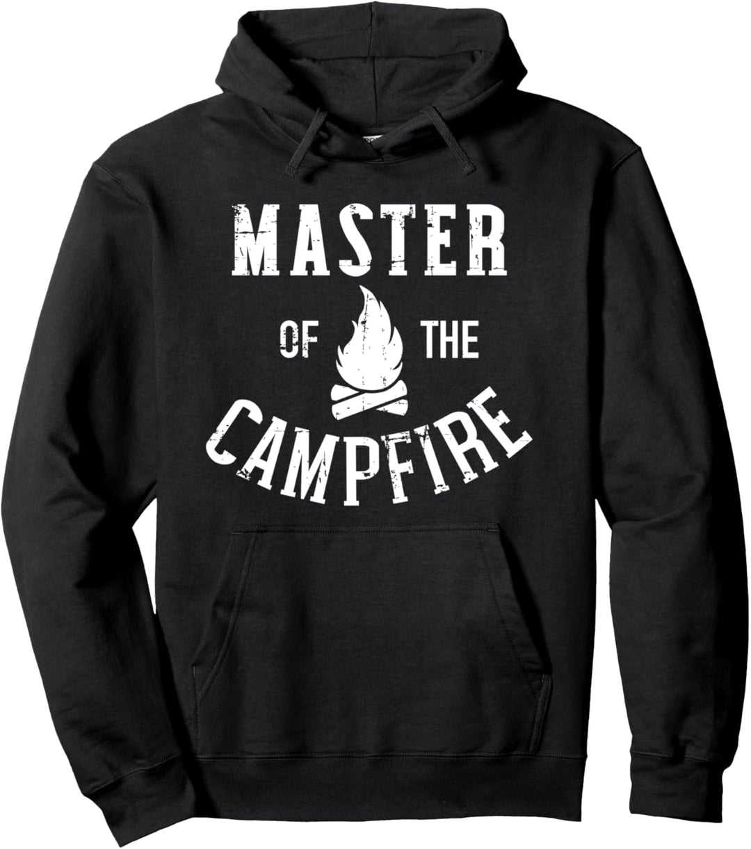Camping campfire Lagerfeuer Pullover Hoodie