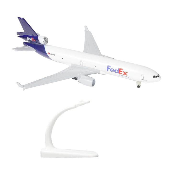 TECKEEN Alloy MD-11 Airlines Aircraft 1:400 Simulation Science Exhibition Model Display Model