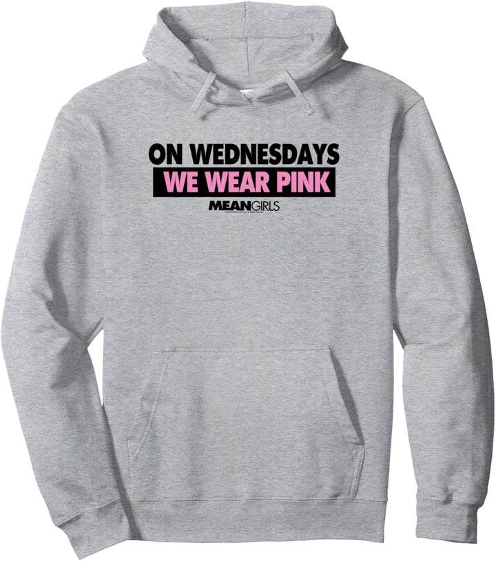 Mean Girls We Wear Pink Fill In Pullover Hoodie
