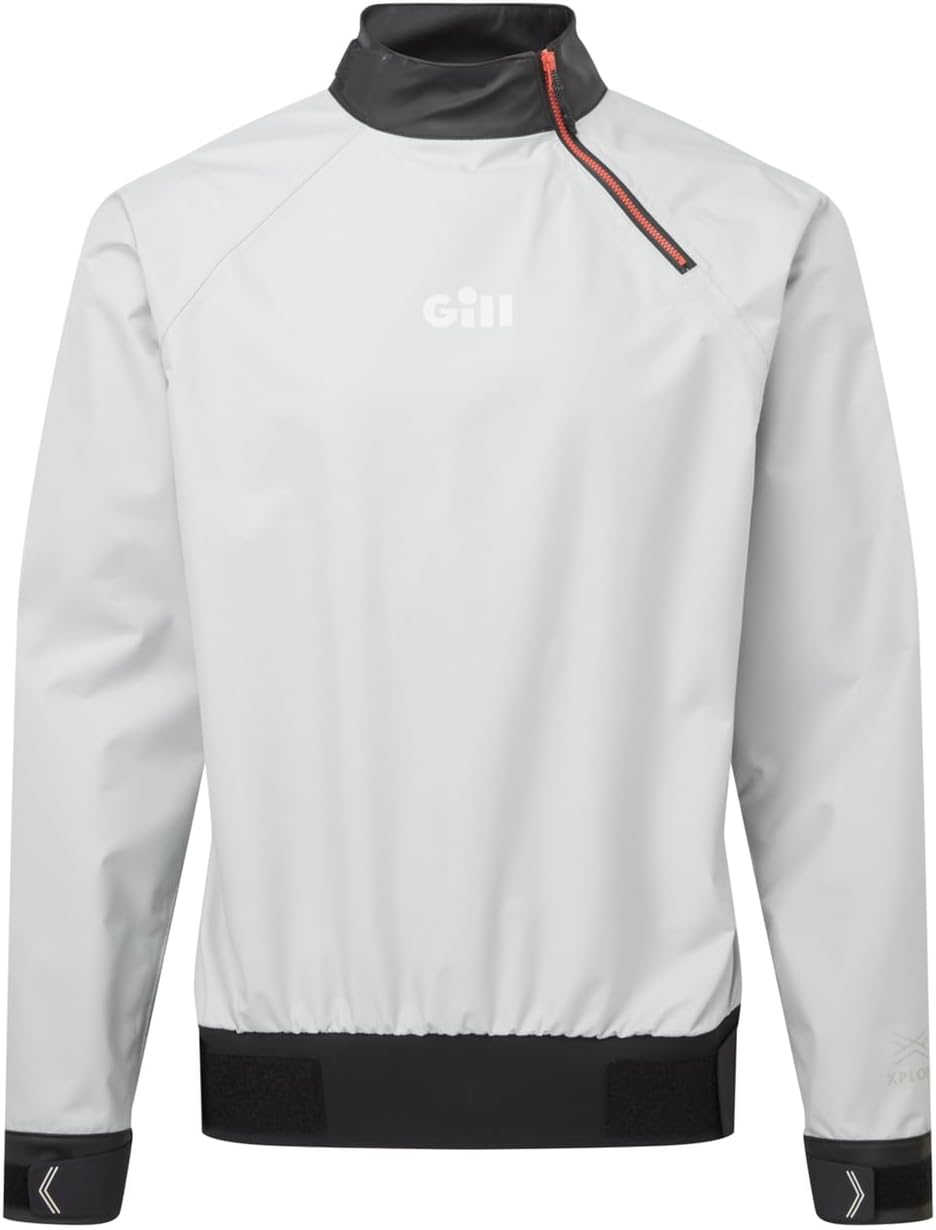 Gill Mens Verso Lite Smock V102S - Light Grey XXL Light Grey, XXL Light Grey
