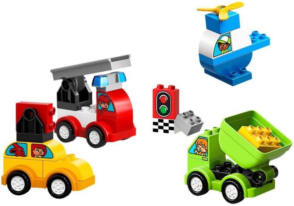 LEGO DUPLO My First Car Creations 10886 Building Blocks, New 2019 (34 Pieces)