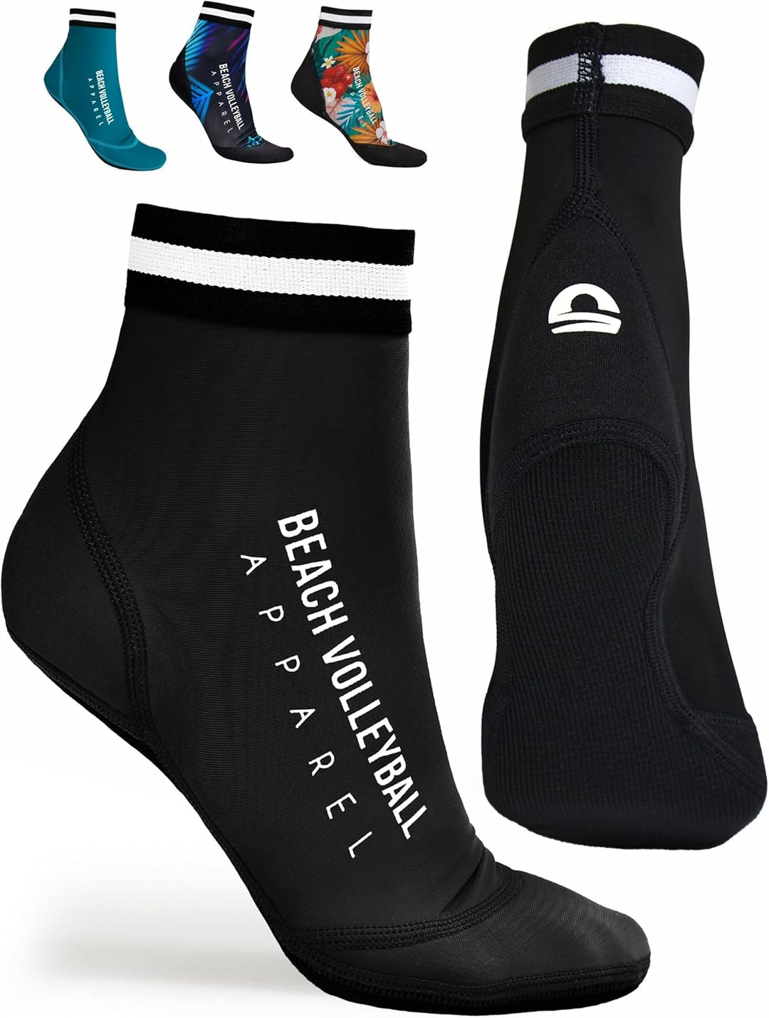 Momevo Beachmates Beachvolleyball Socken - schützende Beachsocken aus Neopren und Elasthan - idealer