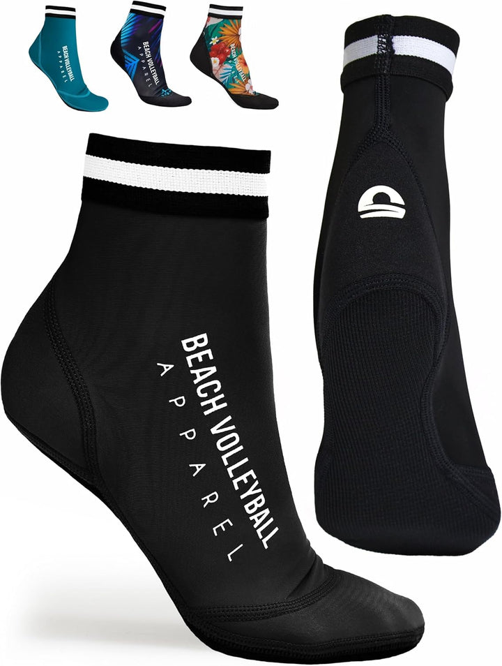 Momevo Beachmates Beachvolleyball Socken - schützende Beachsocken aus Neopren und Elasthan - idealer